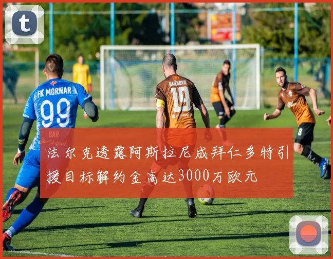 法尔克透露阿斯拉尼成拜仁多特引援目标解约金高达3000万欧元